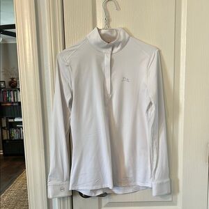 Equestrian White Polo Shirt
